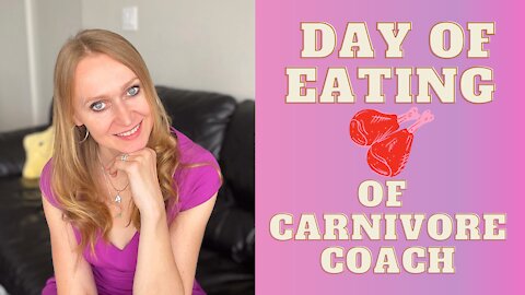 WHAT I EAT IN A DAY ON CARNIVORE DIET | CARNIVORE COACH DAY OF EATING