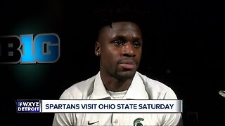 Spartans seeking upset Saturday night at Ohio State