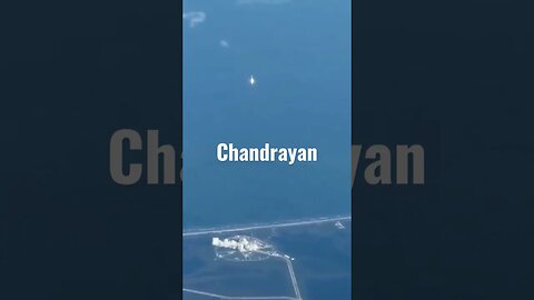 Chandrayaan launch l View from Airplane l Chandrayaan l #viral #ytshorts #chandrayaan #shorts