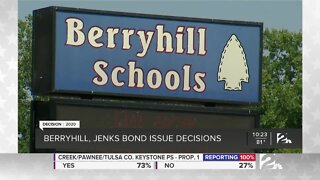 Berryhill, Jenks voters decide on bonds