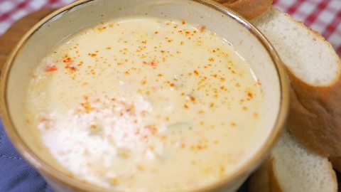Beer cheese soup recipe
