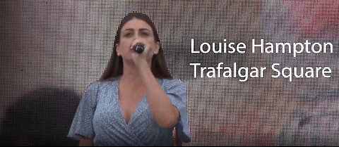 Louise Hampton - Trafalgar Square