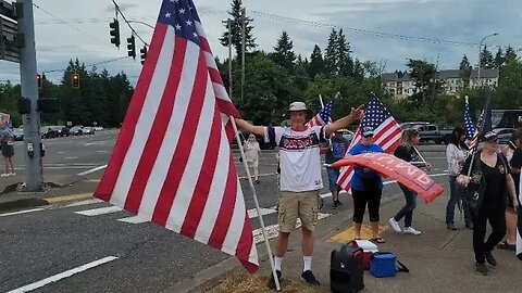 #USA #freedom #Flag wave in #oregon city