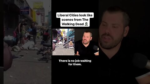 Liberal Cities Look like scenes from The Walking Dead! #shorts