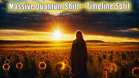 Powerful Rebirth is Now on Horizon: Massive Quantum Shift ~ Timeline Split ~ Sun Enters Sagittarius