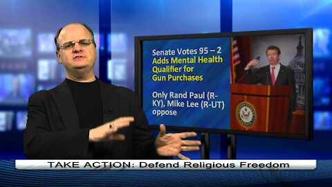 2013-04-29-Senate approves Mental Health barriers to Gun Buyers - 1 min. - Dr. Chaps