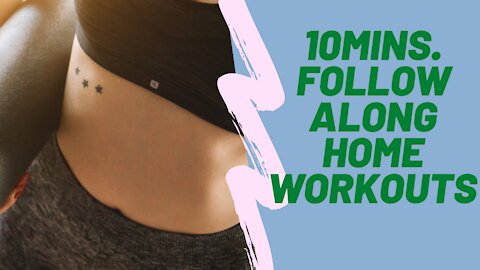 🔴 HOME WORKOUT | 10mins. ~ FOLLOW ALONG