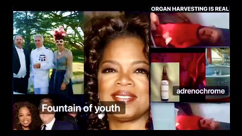 Oprah Winfrey Jeffrey Epstein Disney Bare Taxpayer Funded Human Trafficking Baby Farms Adrenochrome