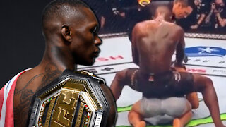 Israel Adesanya Humps Paulo Costa Like A Dog, Mocks Him With Celebration After TKO Win