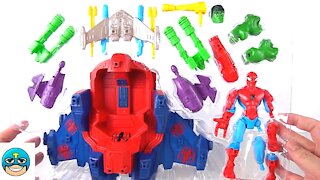 Marvel Super Hero Mashers Spider-Man Skycrawler Action Figure New Toy Unboxing Video