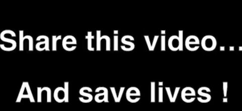 Share This Video ... And Save Lives ASAP!