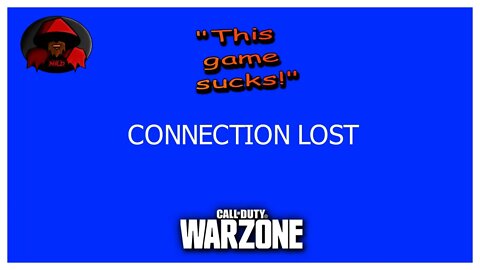 COD WARZONE #Shorts - "Connection Lost! This game sucks!" | An EPIC Failure...