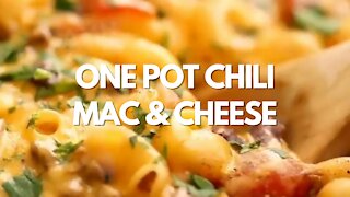 One Pot Chili Mac & Cheese - Recipe