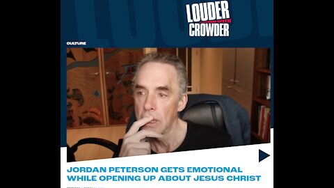 Jordan Peterson Gets Emotional While Opening Up About Jesus Christ, VERY POWERFUL!!