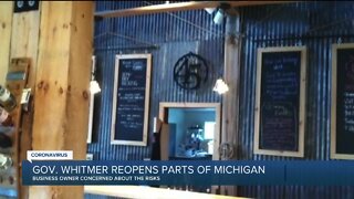 Gov. Whitmer reopens parts of Michigan