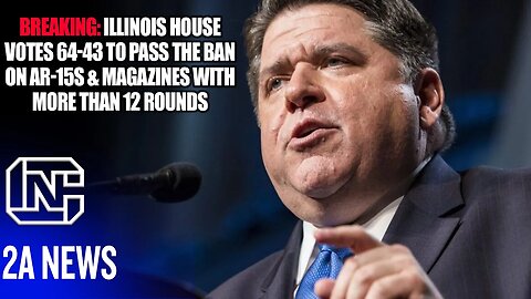Illinois House Passes Ban On AR-15s That Also Limits Your Magazines To 12 Rounds