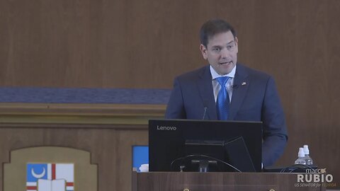 Senator Marco Rubio Delivers Speech on “Catholic Social Doctrine and the Dignity of Work”