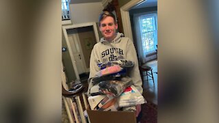 Michigan teen on mission to collect 10,000 pairs of socks and underwear for the homeless