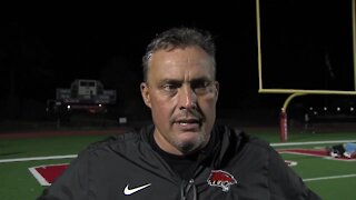 Coweta football post game interview