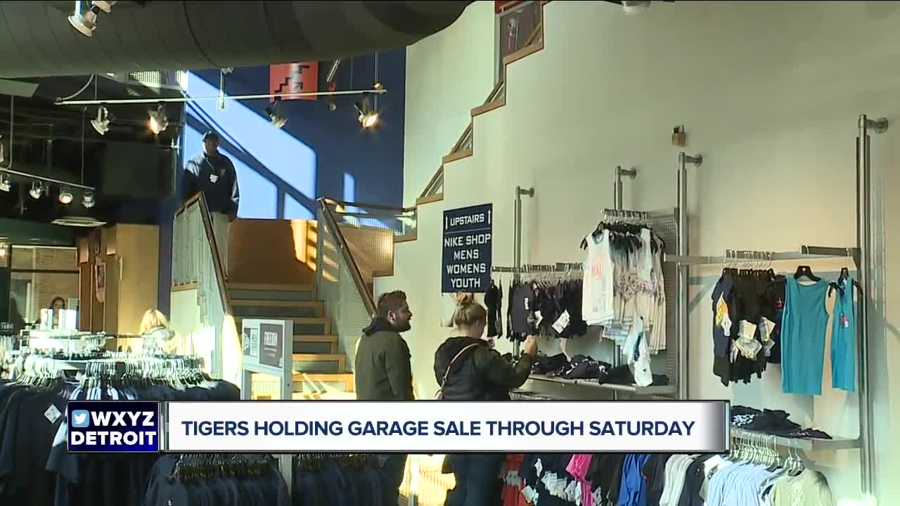 Detroit Tigers hosting garage sale with items as low as $1