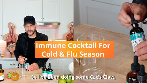 Immune Cocktail For Cold & Flu Season