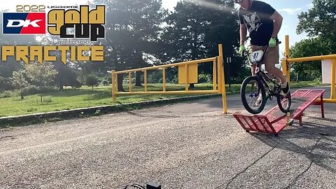 BMX Gate Session Before DK Gold Cup Qualifier at Woodward