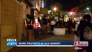More protests in the Old Market Wednesday night