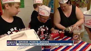 Metro Detroit class turns classroom into coney island for charity