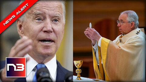 EXILED? Biden REACTS after Catholic Bishops Block Him From the Holy Sacrament
