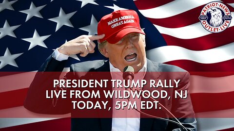 LIVE REPLAY: President Trump Holds Rally in Wildwood, NJ - 5/11/24, 2PM EDT