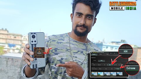 BGMI 🔥 Gaming test 🎮 Realme Gt Neo 3📱HDR 60 fps | Before Update