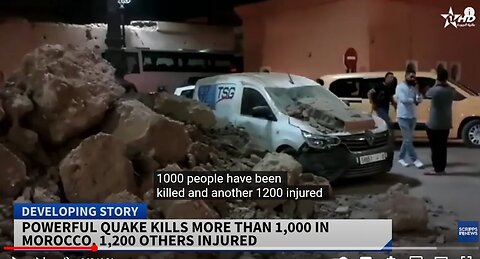 Powerful Earthquake in Morocco Kills More Than 1,300 People. Death Toll Expected to Rise 9-9-2023