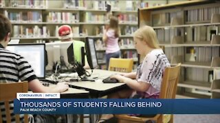 Nearly 22,000 students struggling with remote learning in Palm Beach County