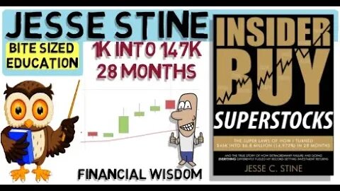 JESSE STINE INSIDER BUY SUPERSTOCKS - Insider Trading & Technical analysis.