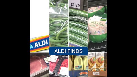Aldi Finds/ Produce / Dairy / Meat