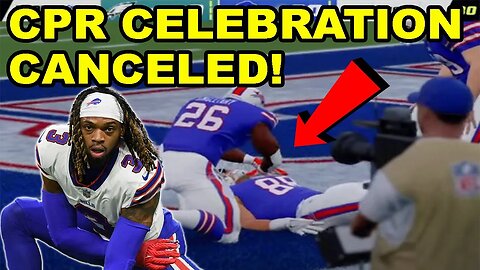 Madden NFL 23 video game REMOVES CPR Touchdown Celebration after Damar Hamlin incident!