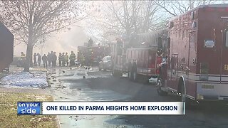 Authorities confirm 1 person killed in Parma Heights house explosion