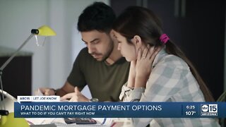 Pandemic mortgage payment options