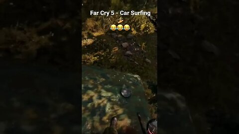 Surfing The Van!! #shorts #farcry5 #funny #carsurfing