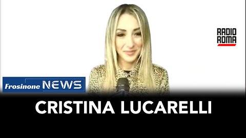 Cristina Lucarelli, di "Frosinone news", a Non solo Roma - Puntata di Venerdì 12 Gennaio 2024