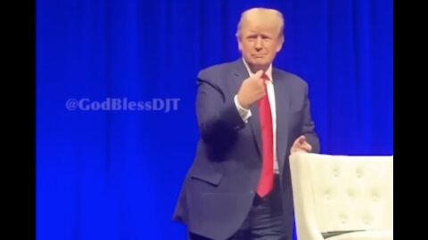 President Trump Dances To "Hold On, I'm Coming" at Bill O'Reilly Event