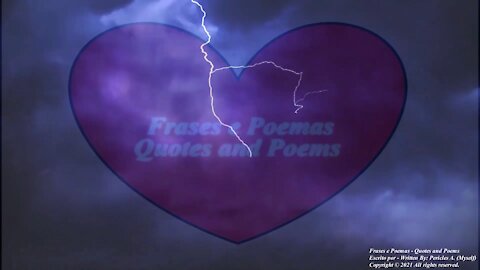 My chest in thunder day, make my love for you shine! [Poetry] [Remake] [Quotes and Poems]