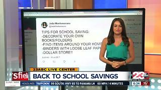 Ways to save on back-to-school shopping