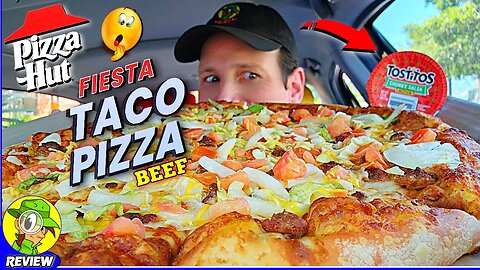 Pizza Hut® FIESTA TACO BEEF PIZZA Review 🌮🍖🍕 Back By Popular Demand! 😮 Peep THIS Out! 🕵️‍♂️