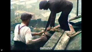 Amazing Dublin 1920 in color footage [Remastered]
