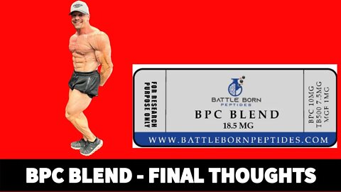 Do I recommend BPC-157 and TB500 For Pain Relief? - Full Review