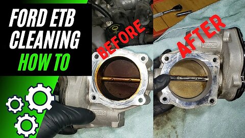 Ford Electronic Throttle Body Cleaning