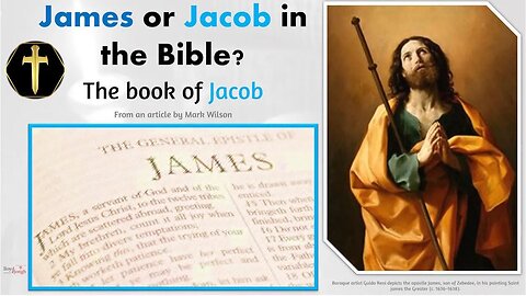 Is it the Book of James or Jacob in the New Testament?