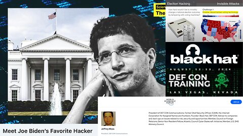 Obama's Def Con Election Hacker-in-Chief, Jeff Moss & the Blackhat Election Steal with Andy Dybala