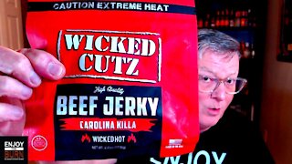 Wicked Cutz "Carolina Killa" WickHot Beef Jerky Review